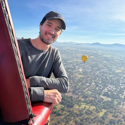 Air Balloon over Teotihuacan