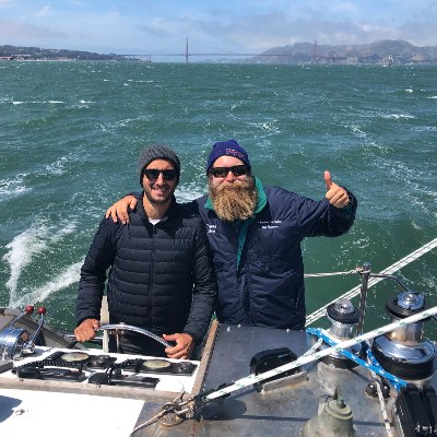 Helm a Sailing Boat